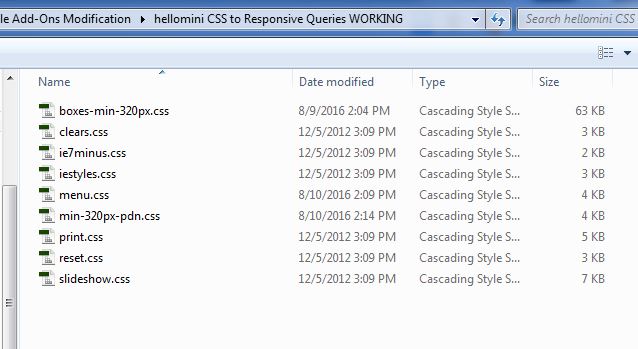 magento hellomini CSS template to Responsive with Media Queries Question