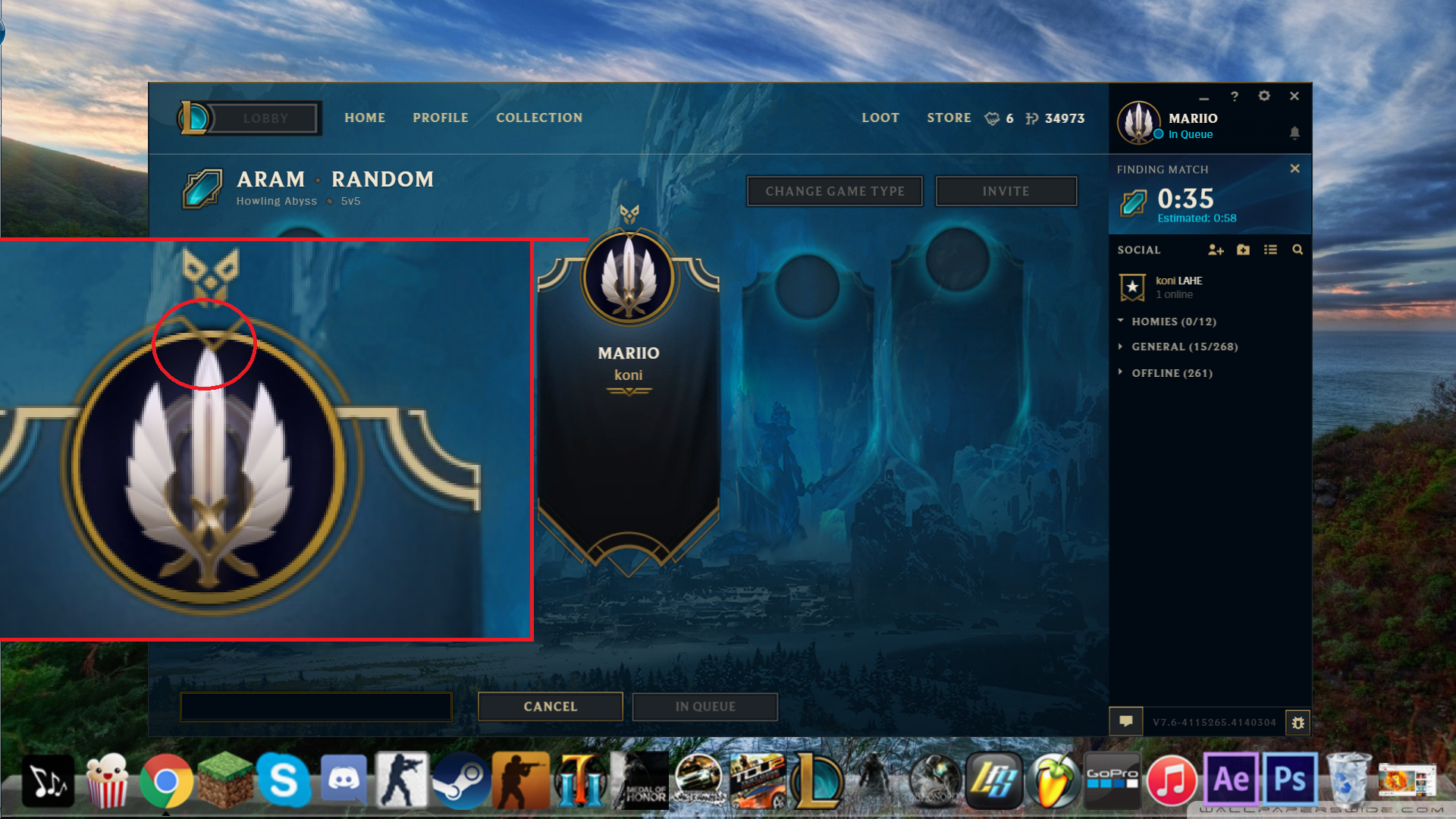 icon isn't centered