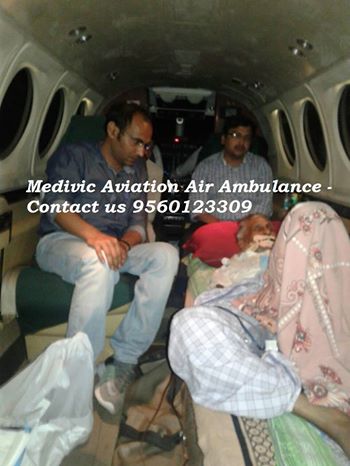 Medivic Aviation Charter Air ambulance From Mumbai