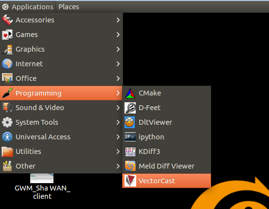 vcast_application_menu