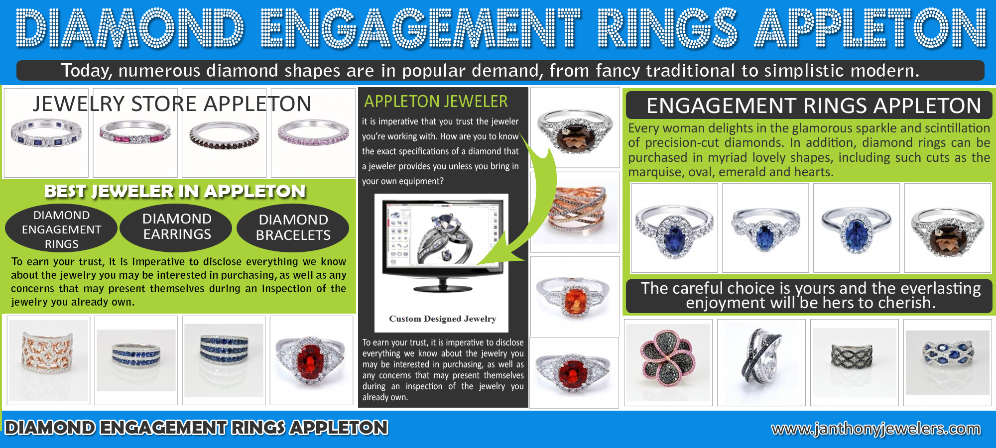 Diamond engagement Rings Appleton