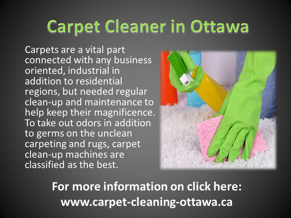 Carpet cleaner in Ottawa