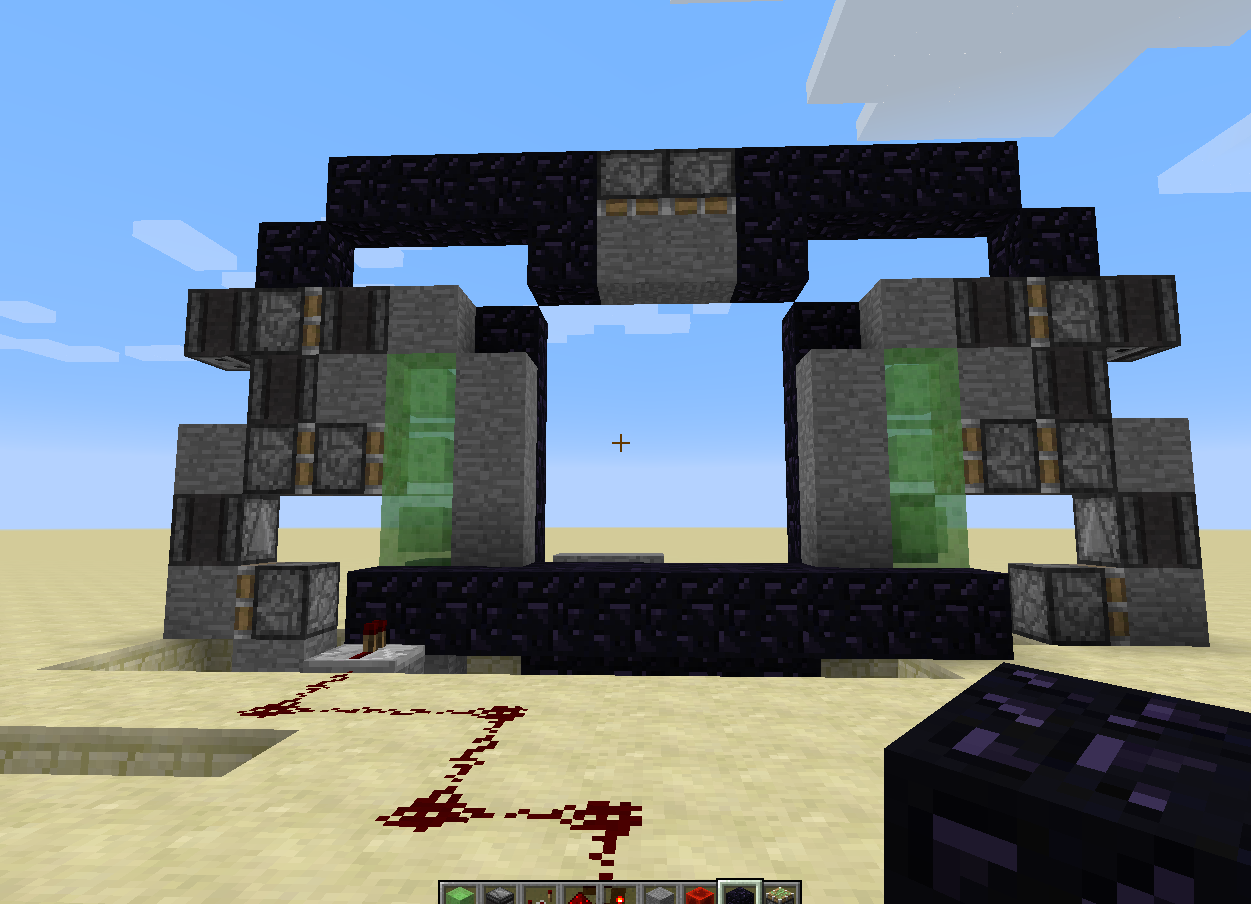 Flush 4x4 1 wide door
