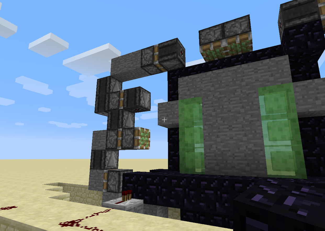 Better shot 4x4 1 wide piston door