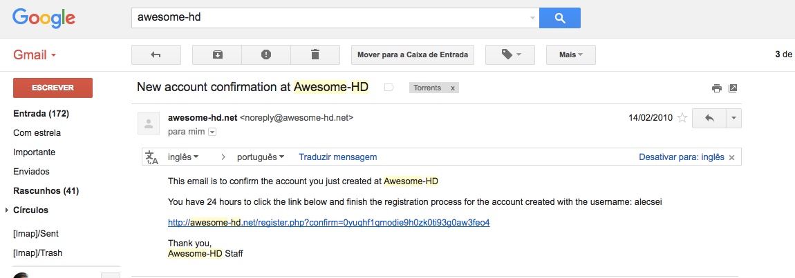 Awesome-hd email