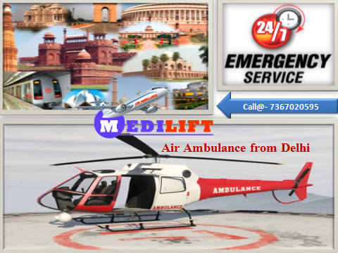 Medilift Hi-Tech Air Ambulance Services in Delhi