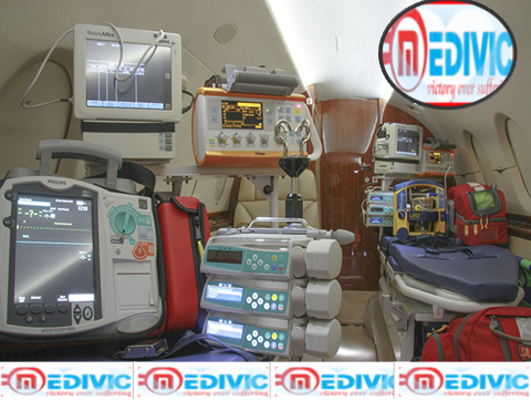Economica Emergency Air Ambulance Available From Bhopal And Siliguri
