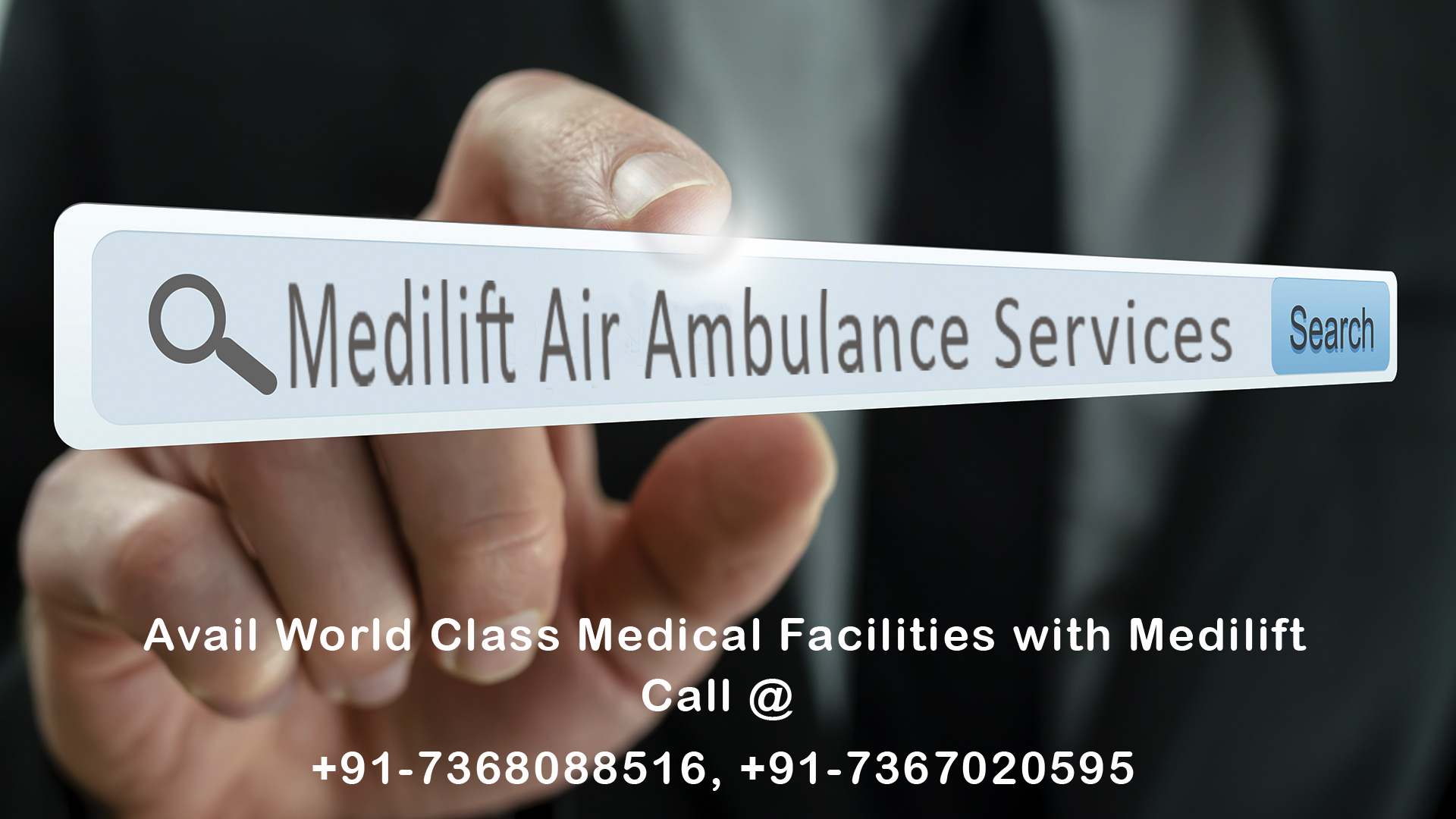 Avail Medilift Air Ambulance Services in Jamshedpur with World Class Medical Facilities