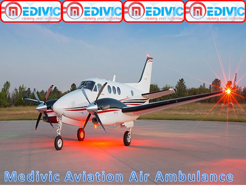 Get Urgent Air Ambulance Services From Lucknow  And Raipur By Medivic Aviation