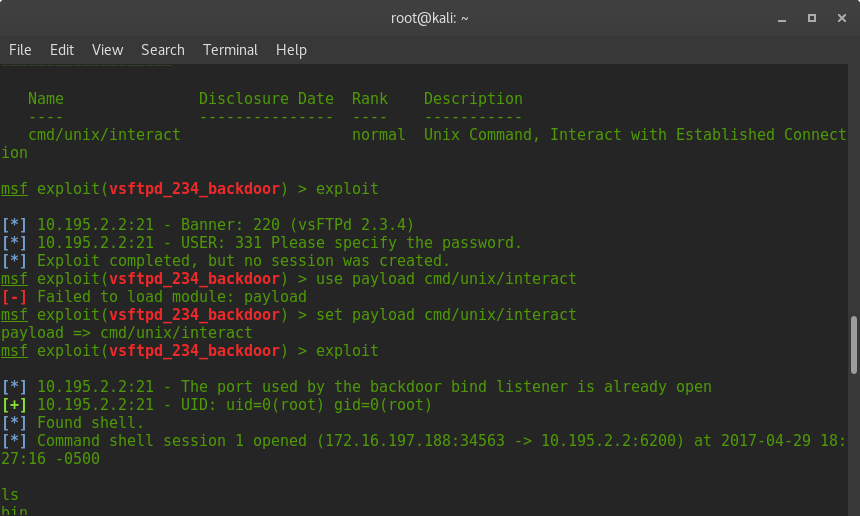 vsftp 123 pwned