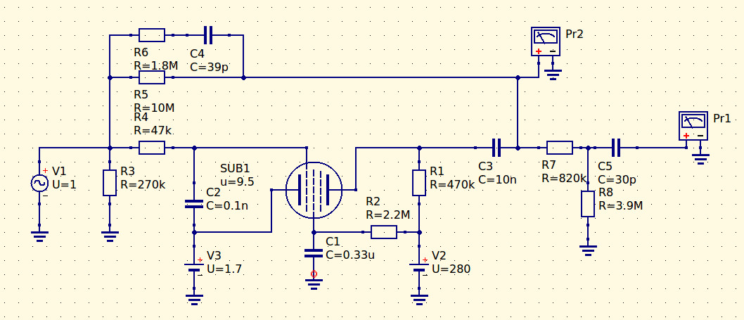 pentode preamp