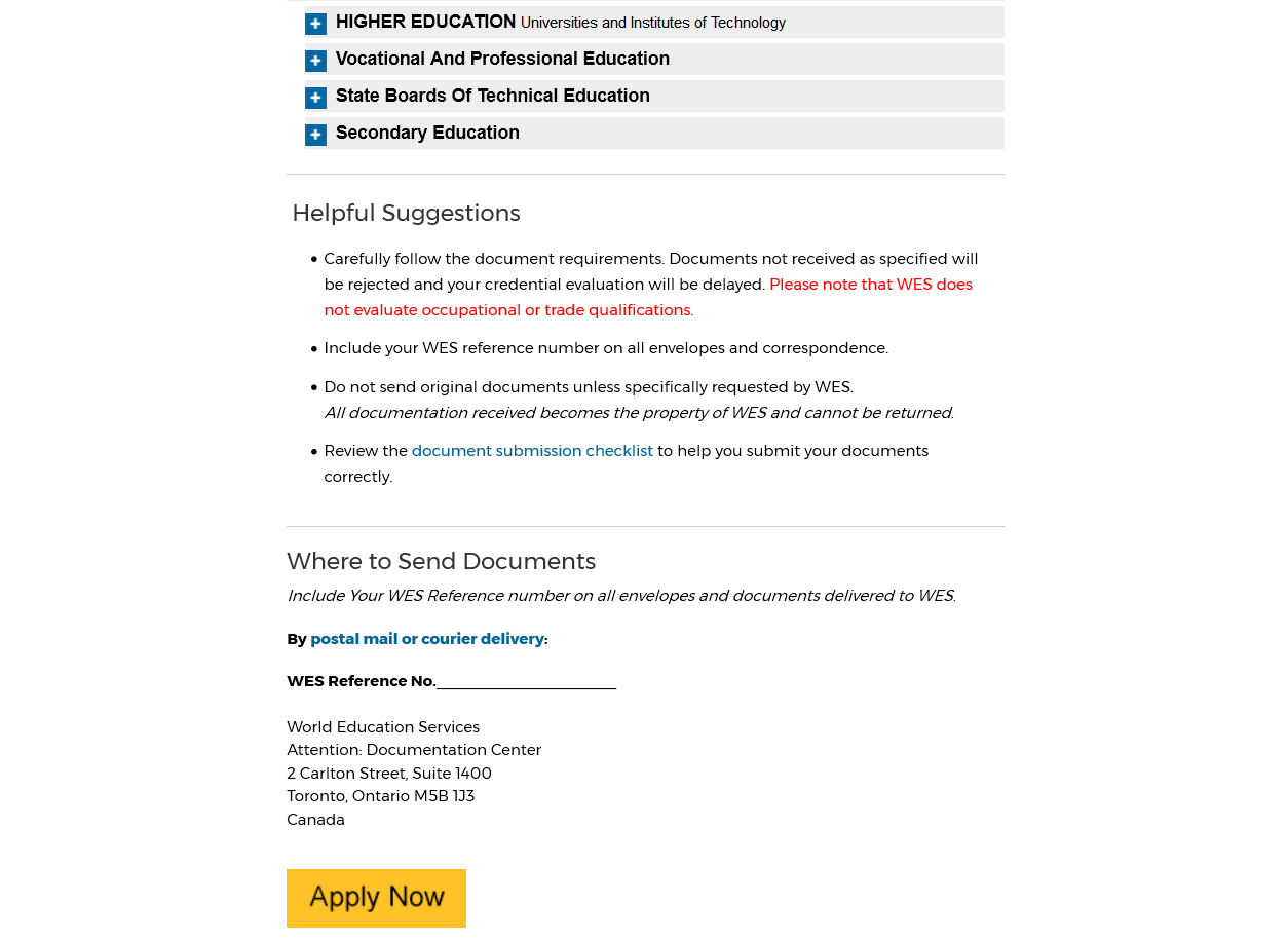 Required Academic Documents - [ Bangladesh ]