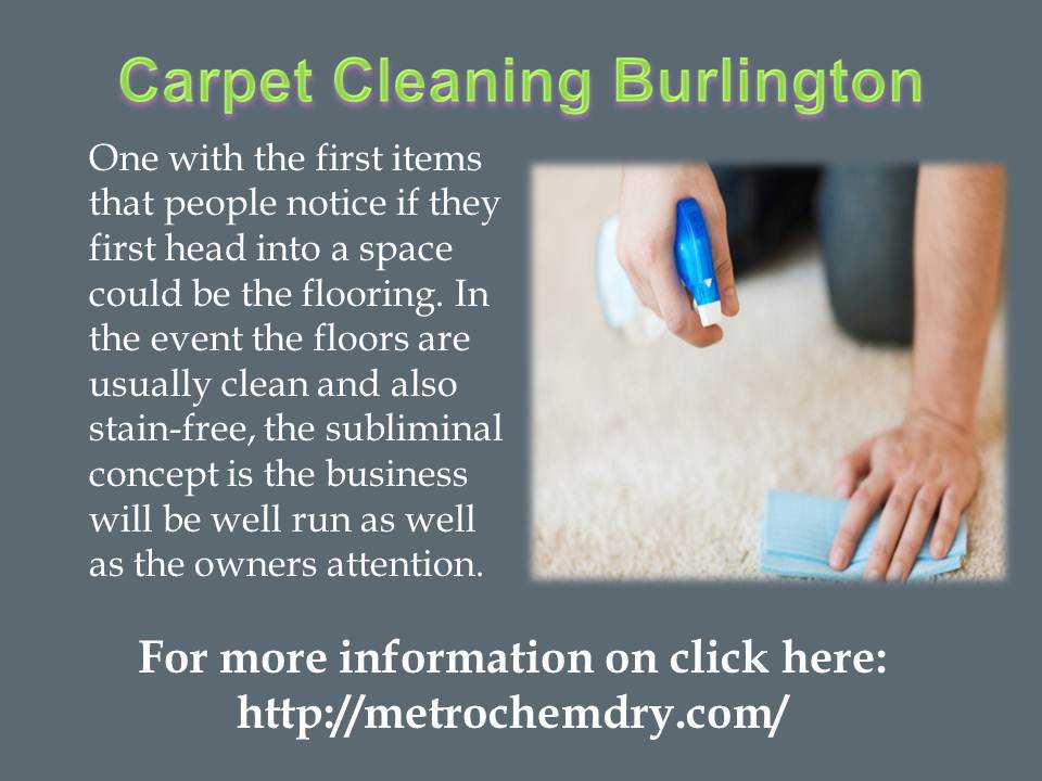Carpet cleaning burlington