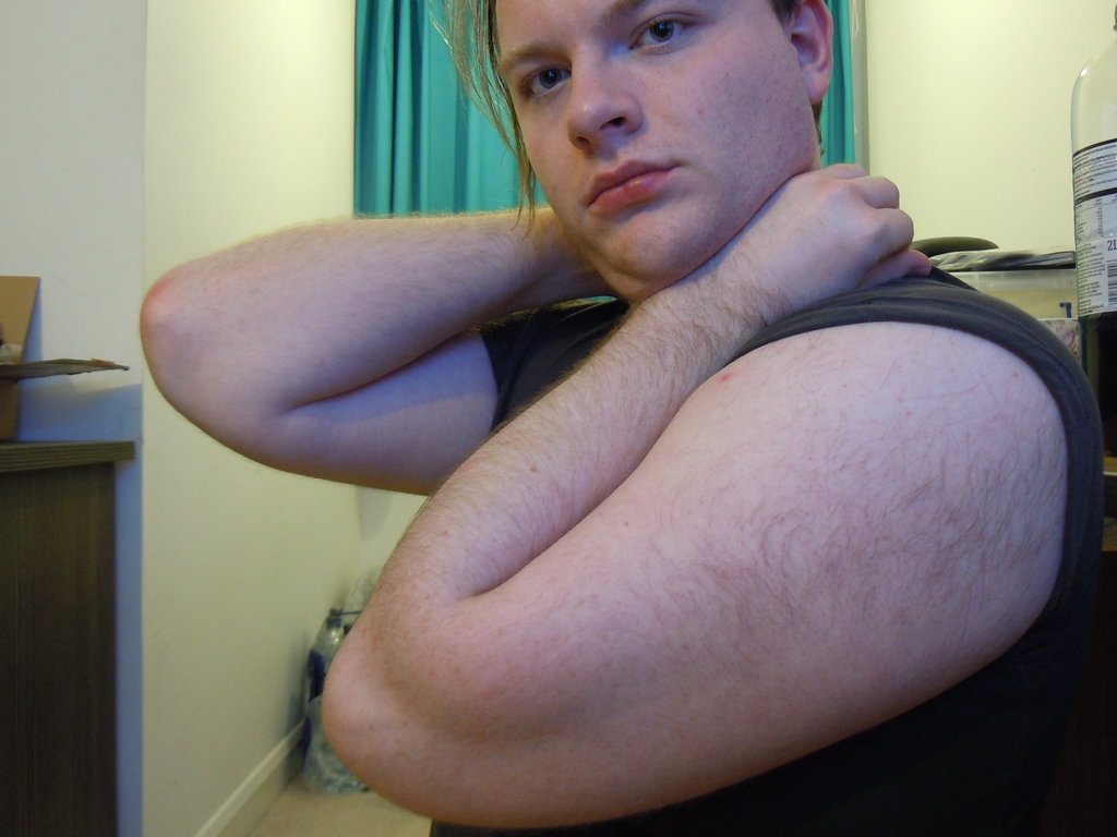bare arms