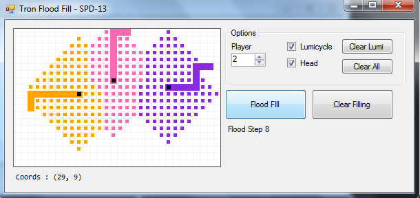 Tron Flood Fill