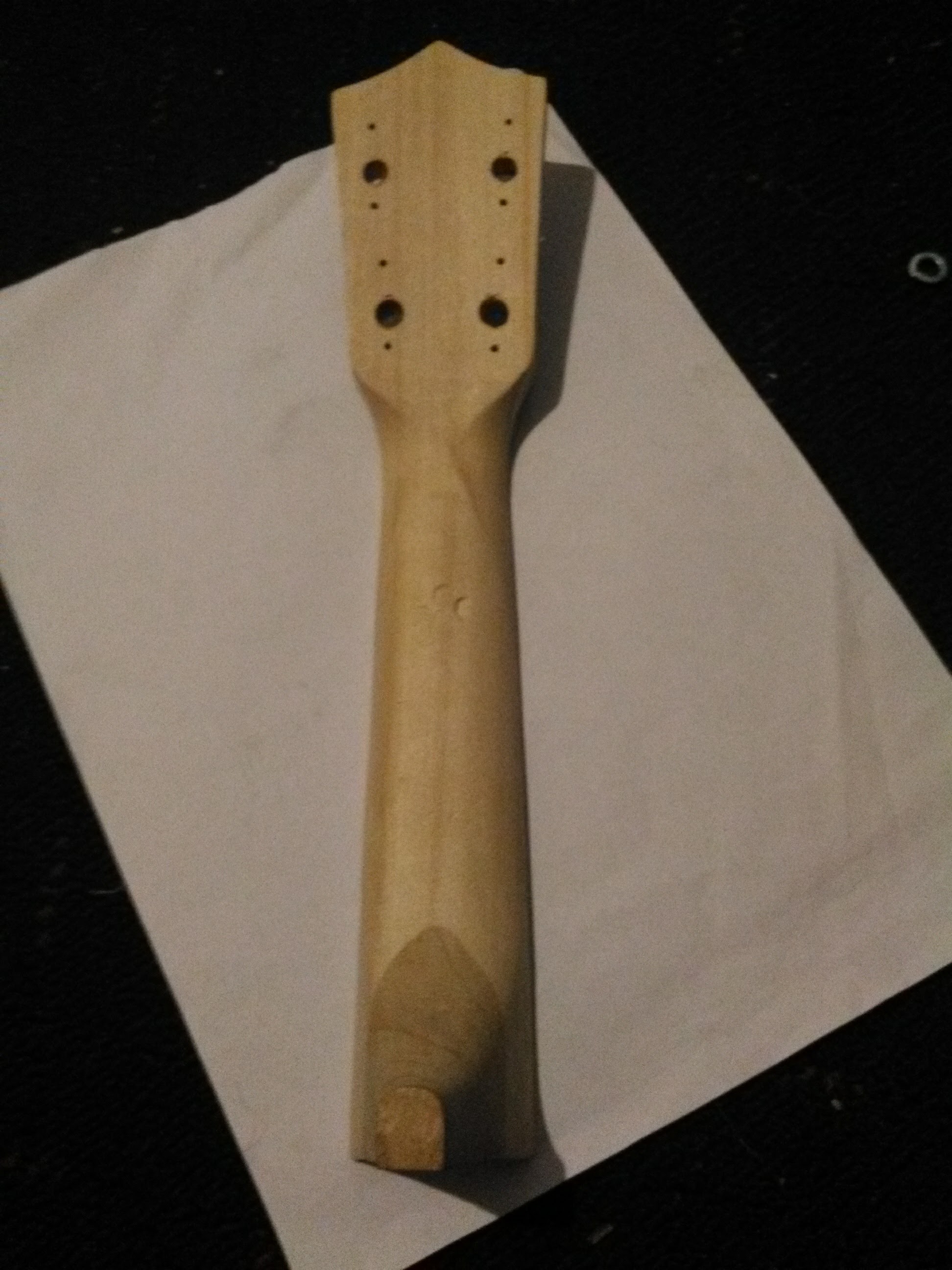 soprano ukulele neck