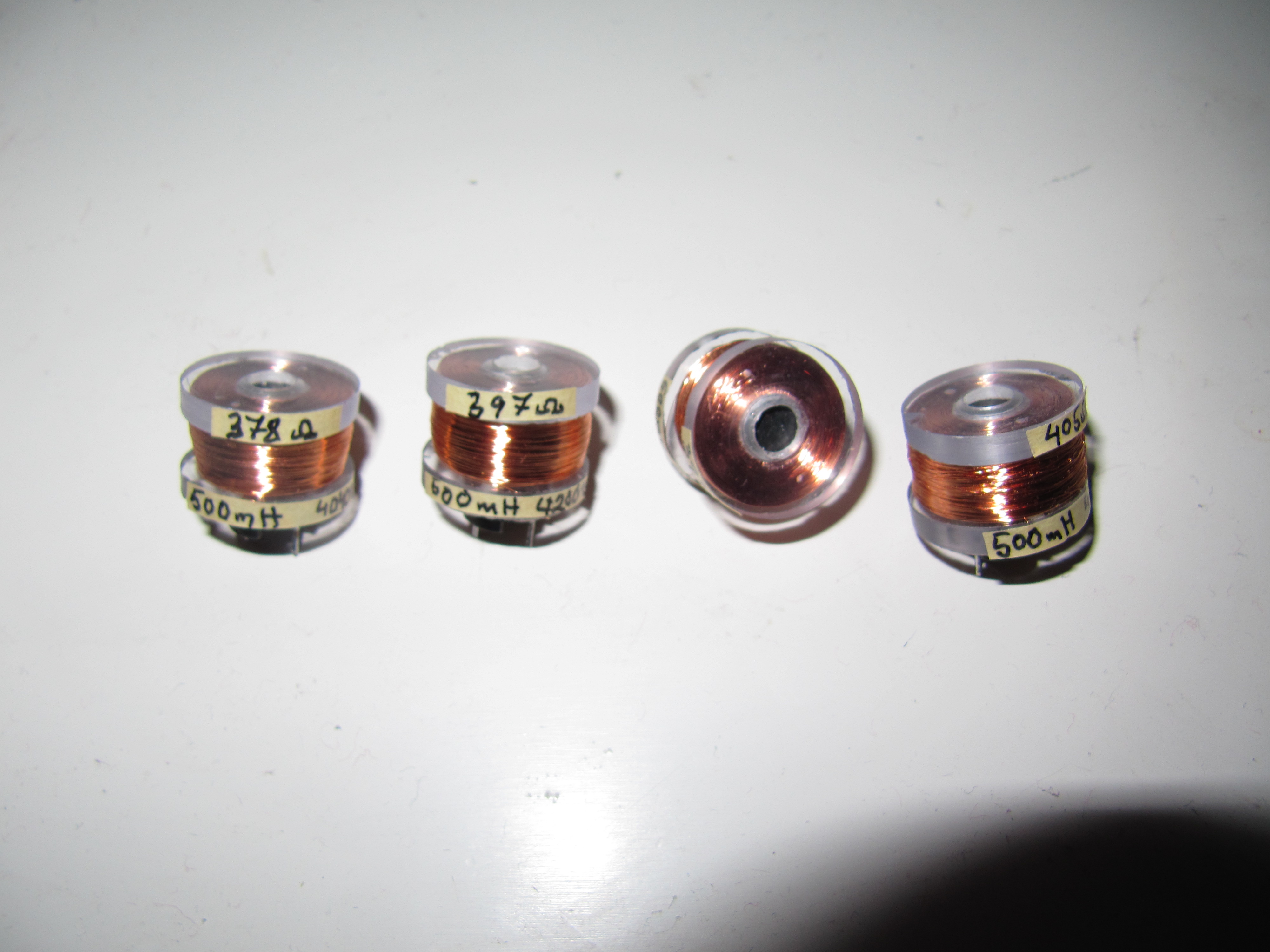 500mH inductors for a delay line-box
