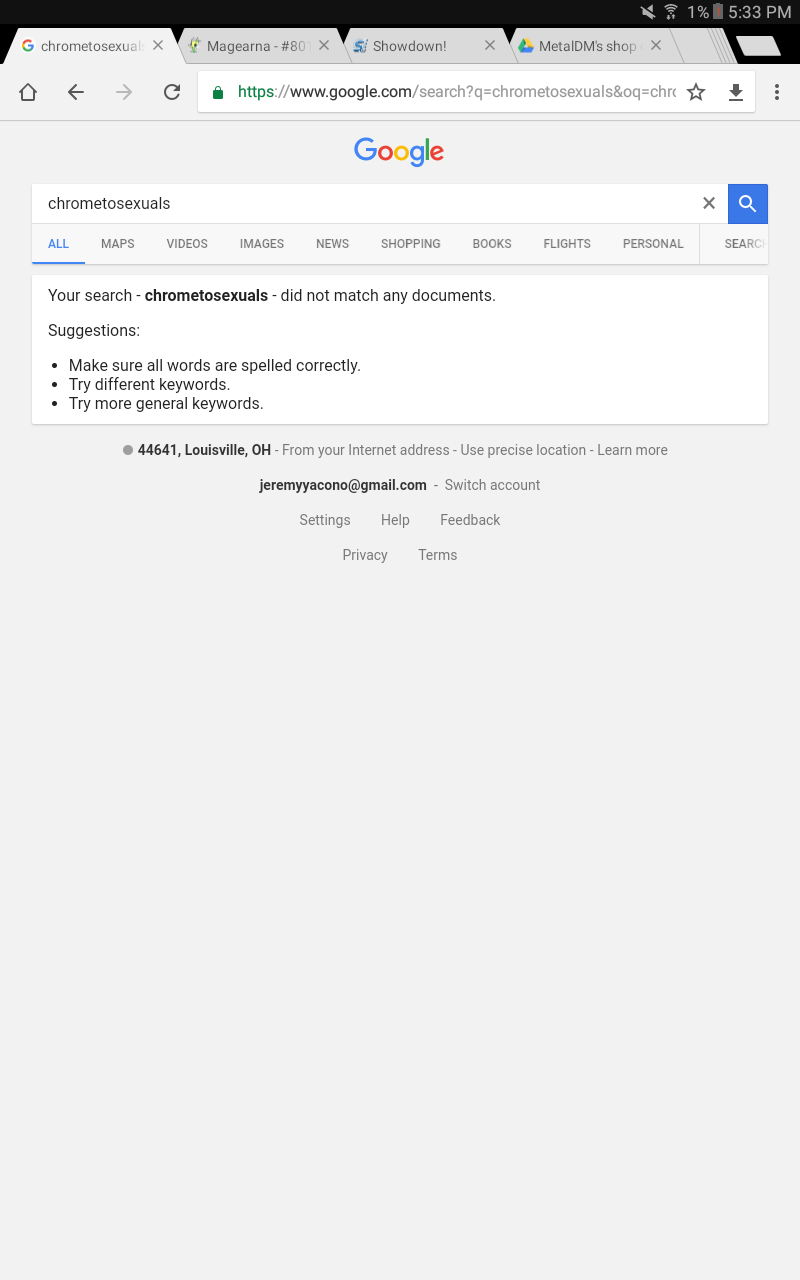 Chrometesexuals