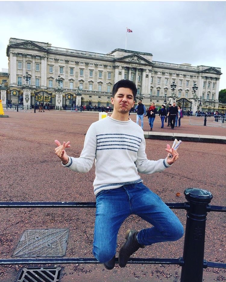 Me in London