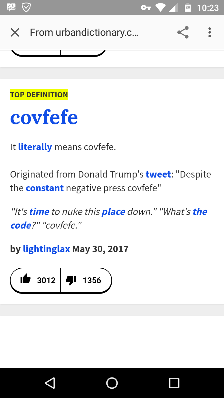 Covfefe