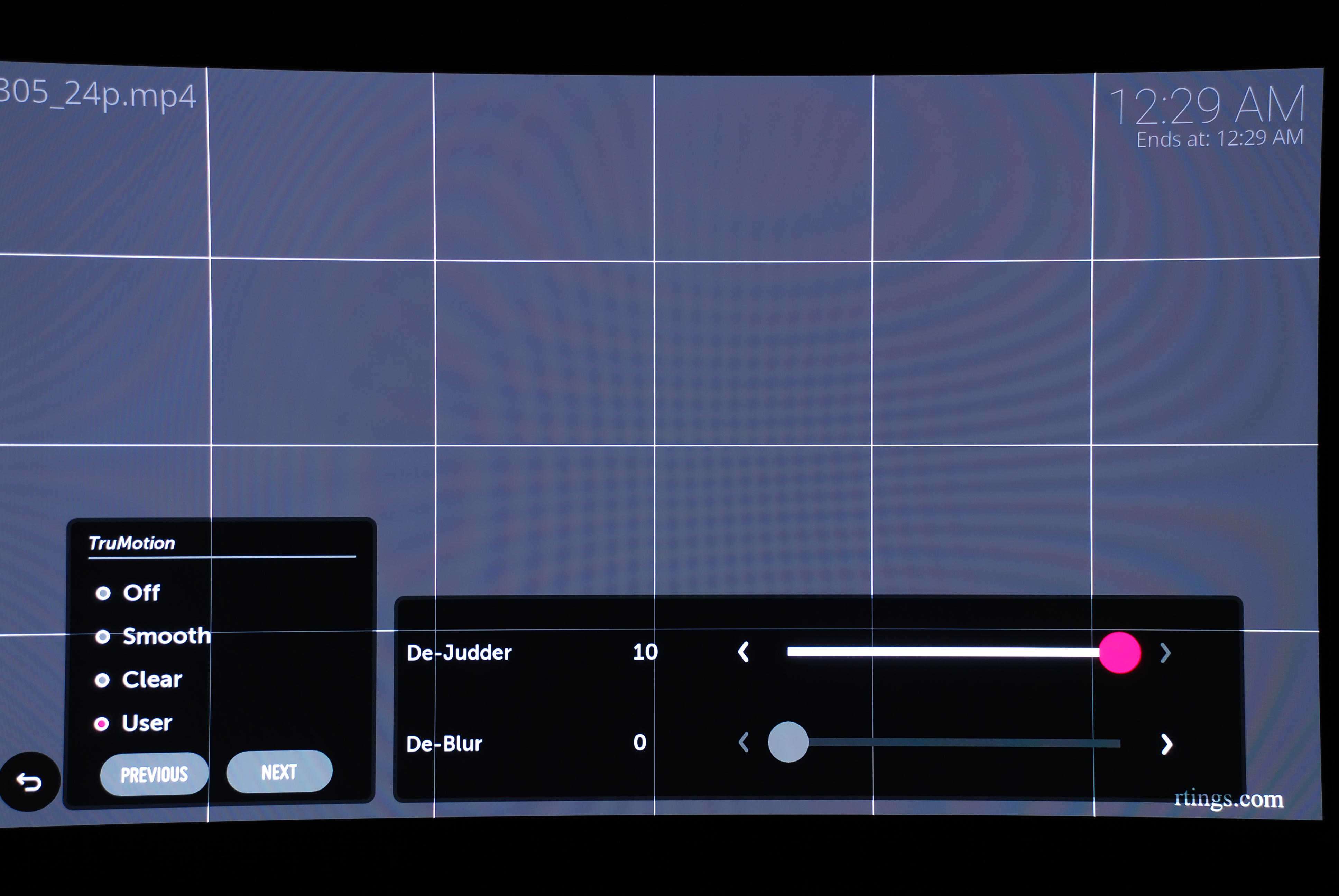 24fps at 24Hz TM on DJ10 DB0