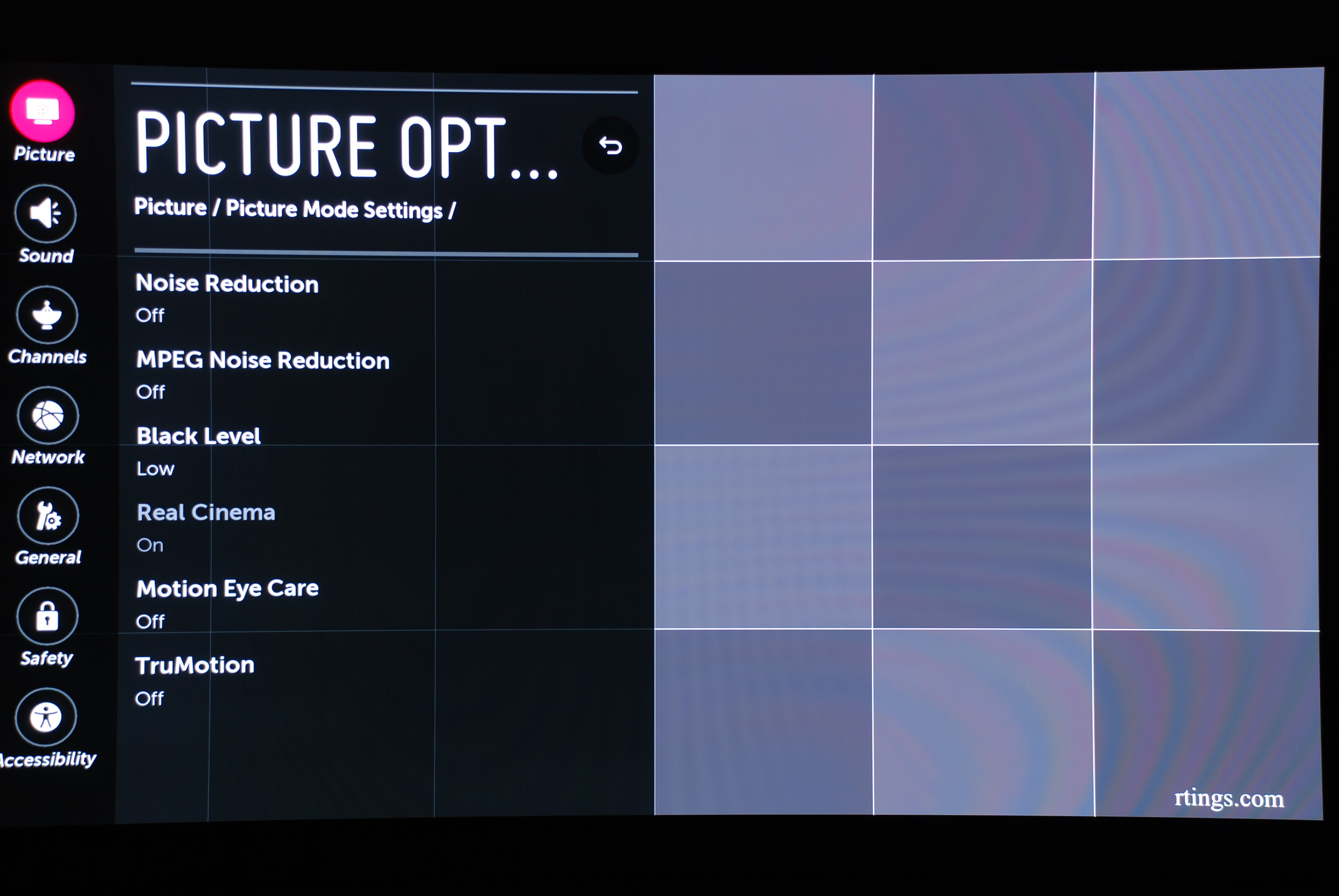 24fps at 60Hz TM off