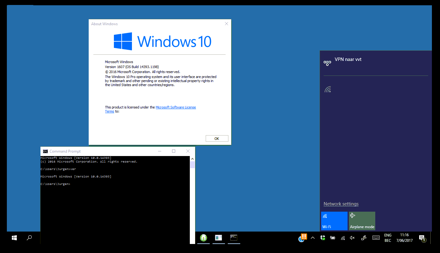 Windows Wireless networks