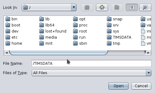 Filebot deb package file select