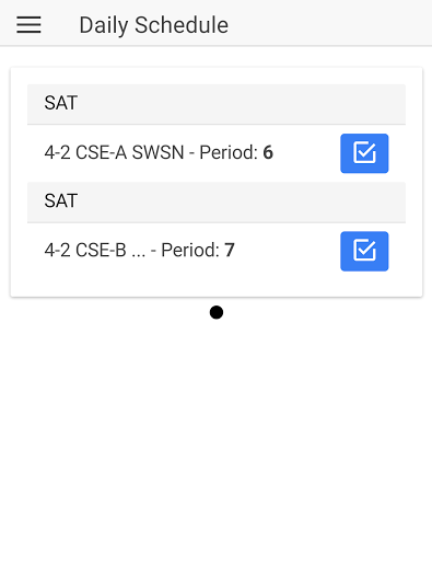 Schedule