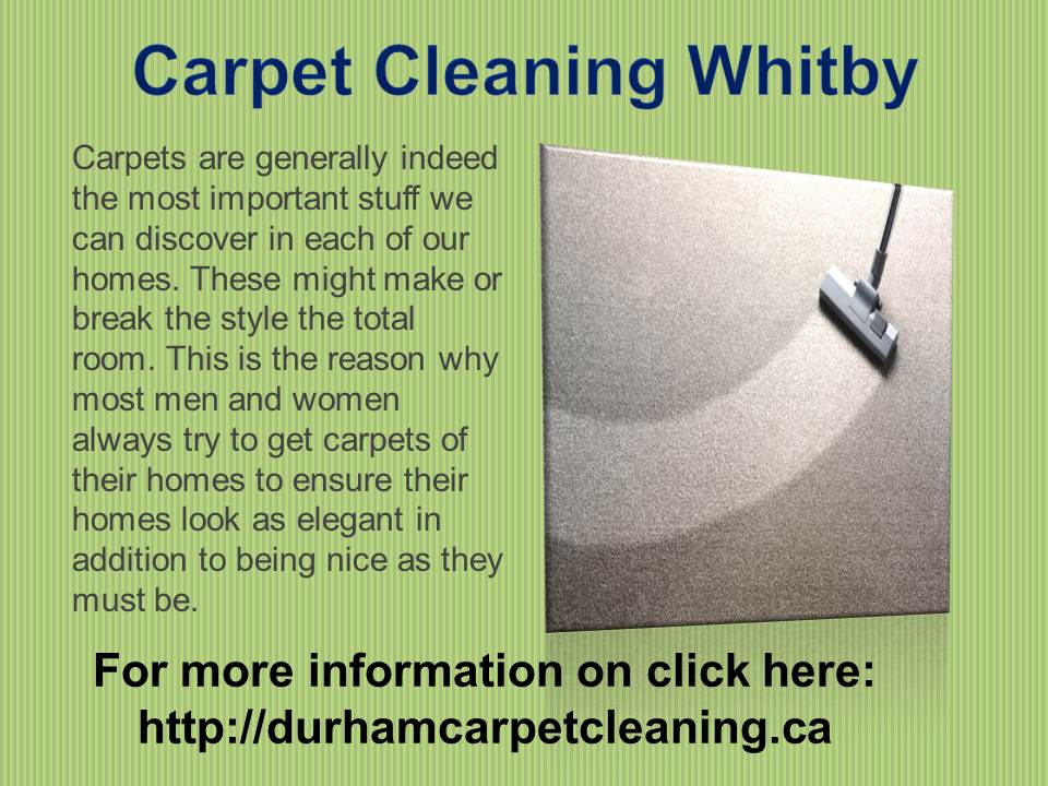 Carpet cleaning Whitby