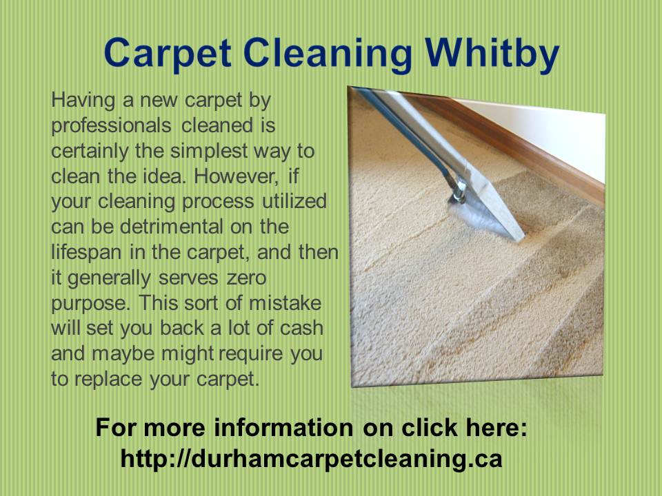 Carpet cleaning Whitby