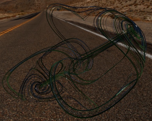 Thomas is the actual name of the attractor XD