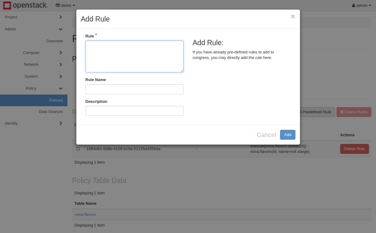 Add Rules