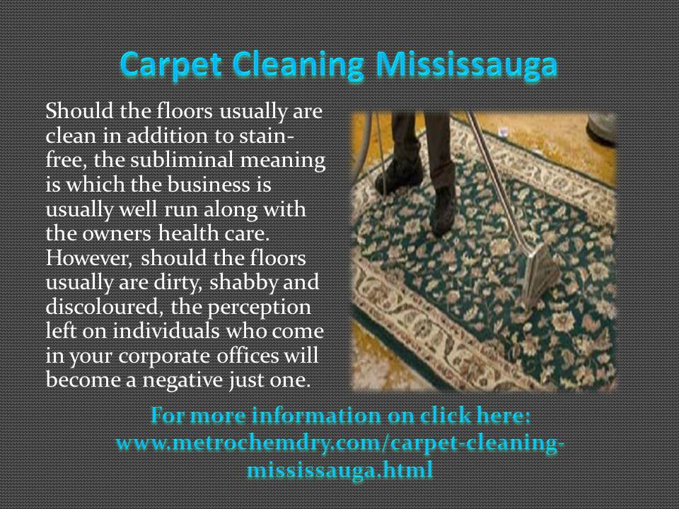 Carpet cleaning Mississauga