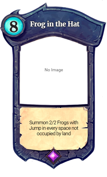 Frog in the Hat Faeria