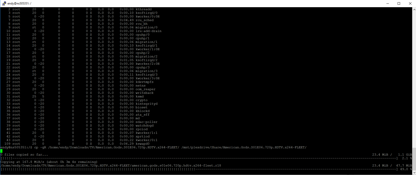 Plexdrive_RCLONE_Unionfs_fuse