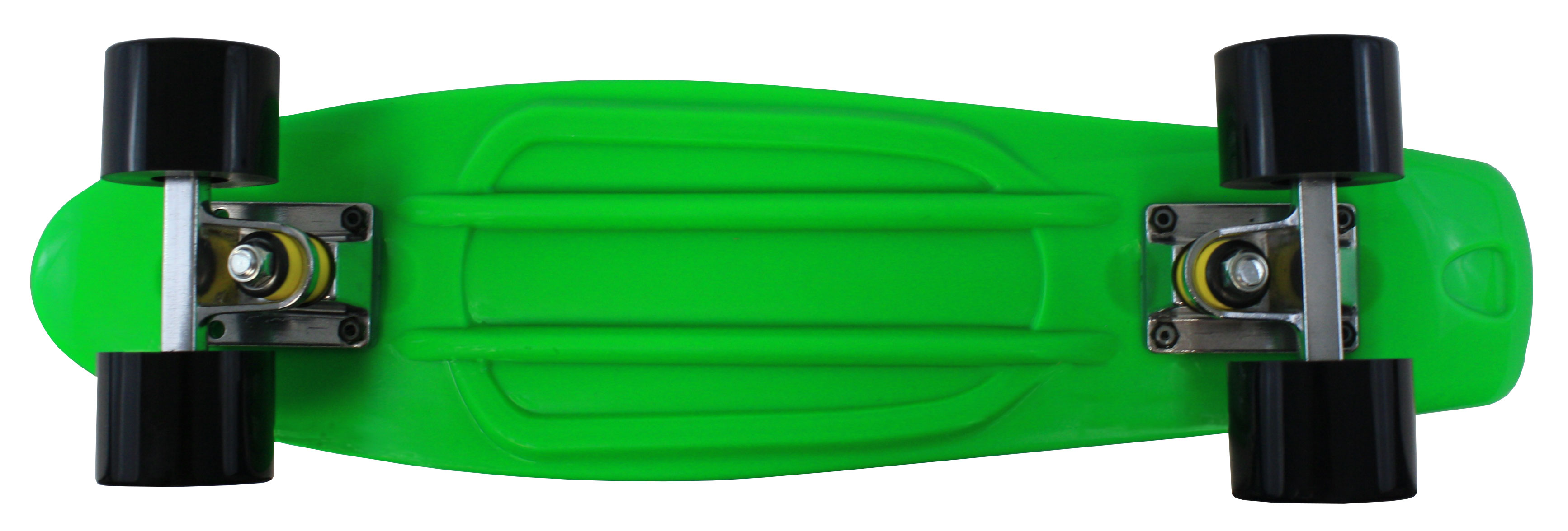 22 skateboard green/black bottom