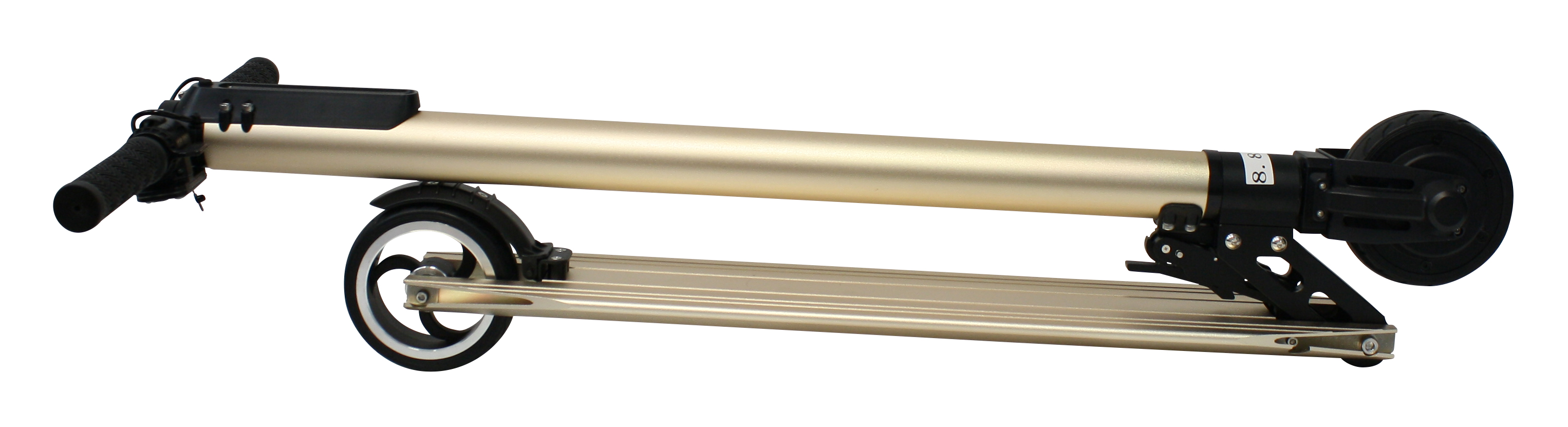 gold electric scooter