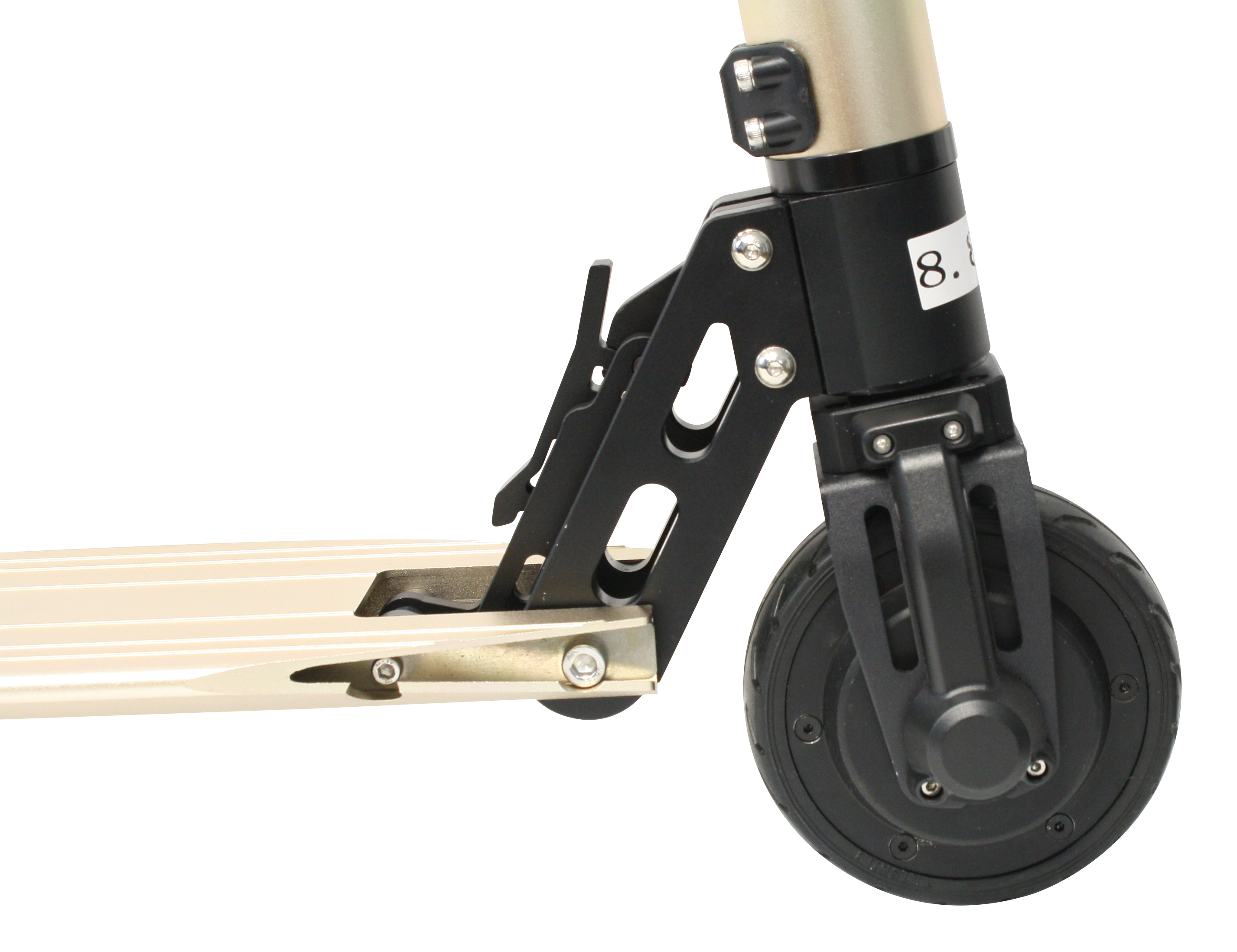 gold electric scooter