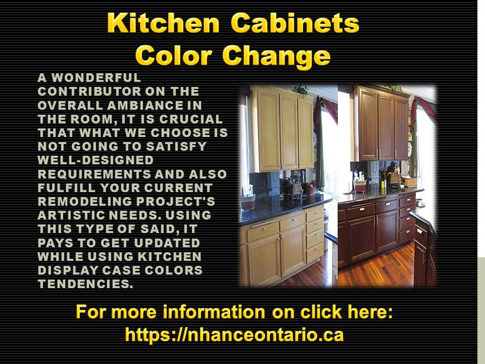 Kitchen Cabinets Color Change