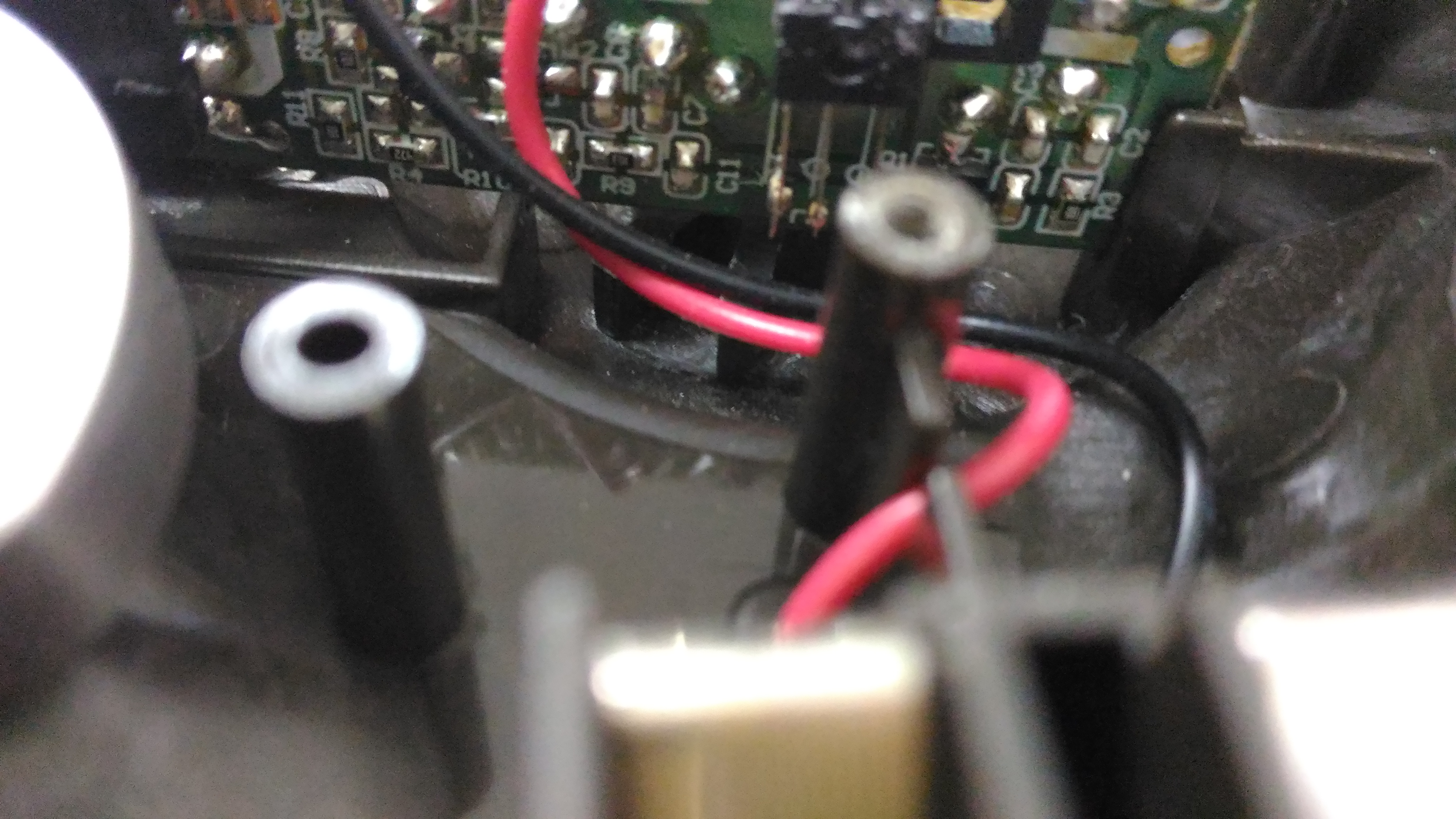 Turning steering left on the controller