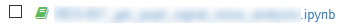 Running ipynb icon