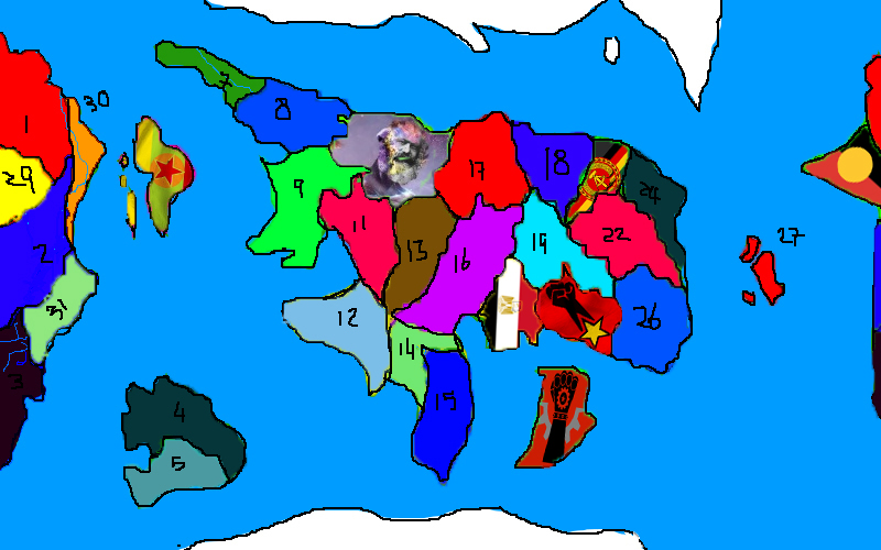 Political Map (Please tell officers if update needed)