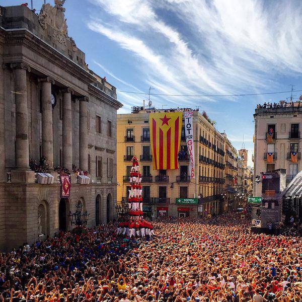 Castellers de Barcelona, Merce 2015