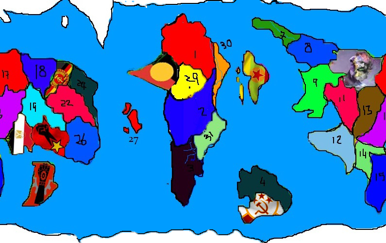Political Map (Please tell officers if update needed)