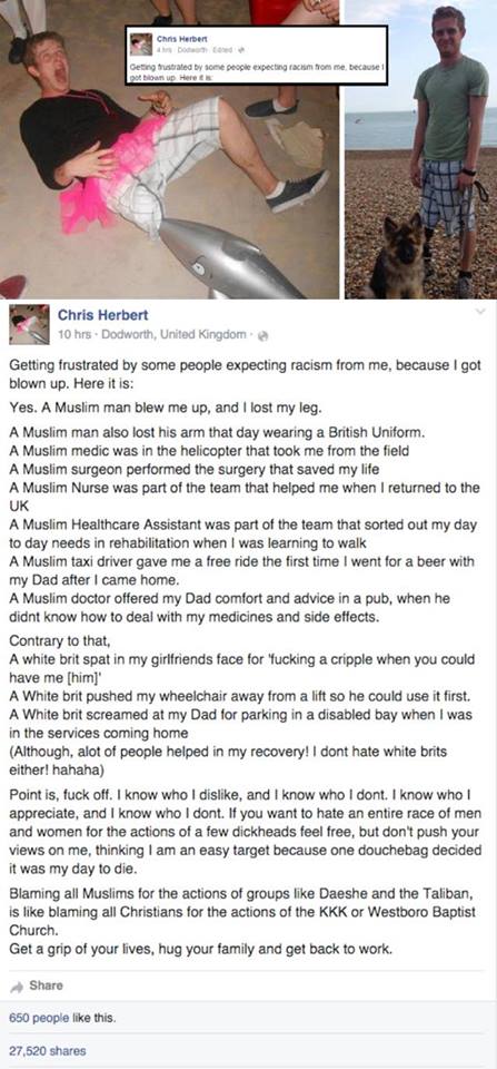 A muslim man