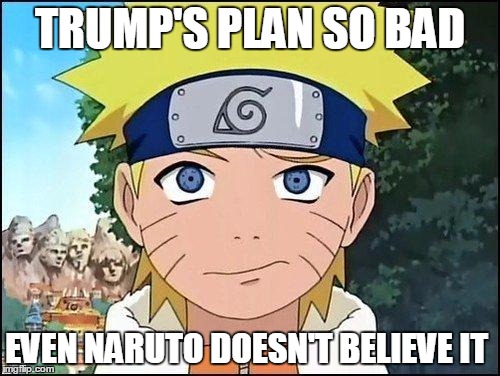 Trump confuses Naruto