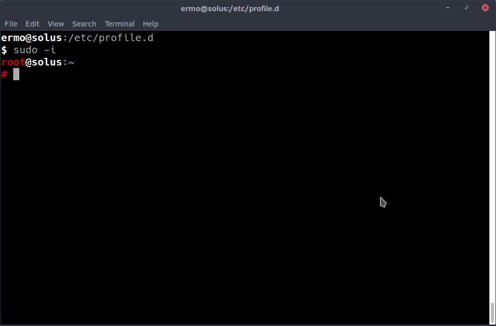 Solus bash prompt proposal3 (dark)
