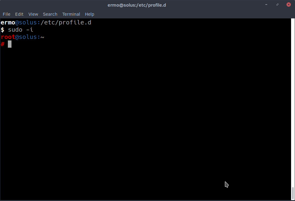 Solus bash prompt proposal5 (dark)
