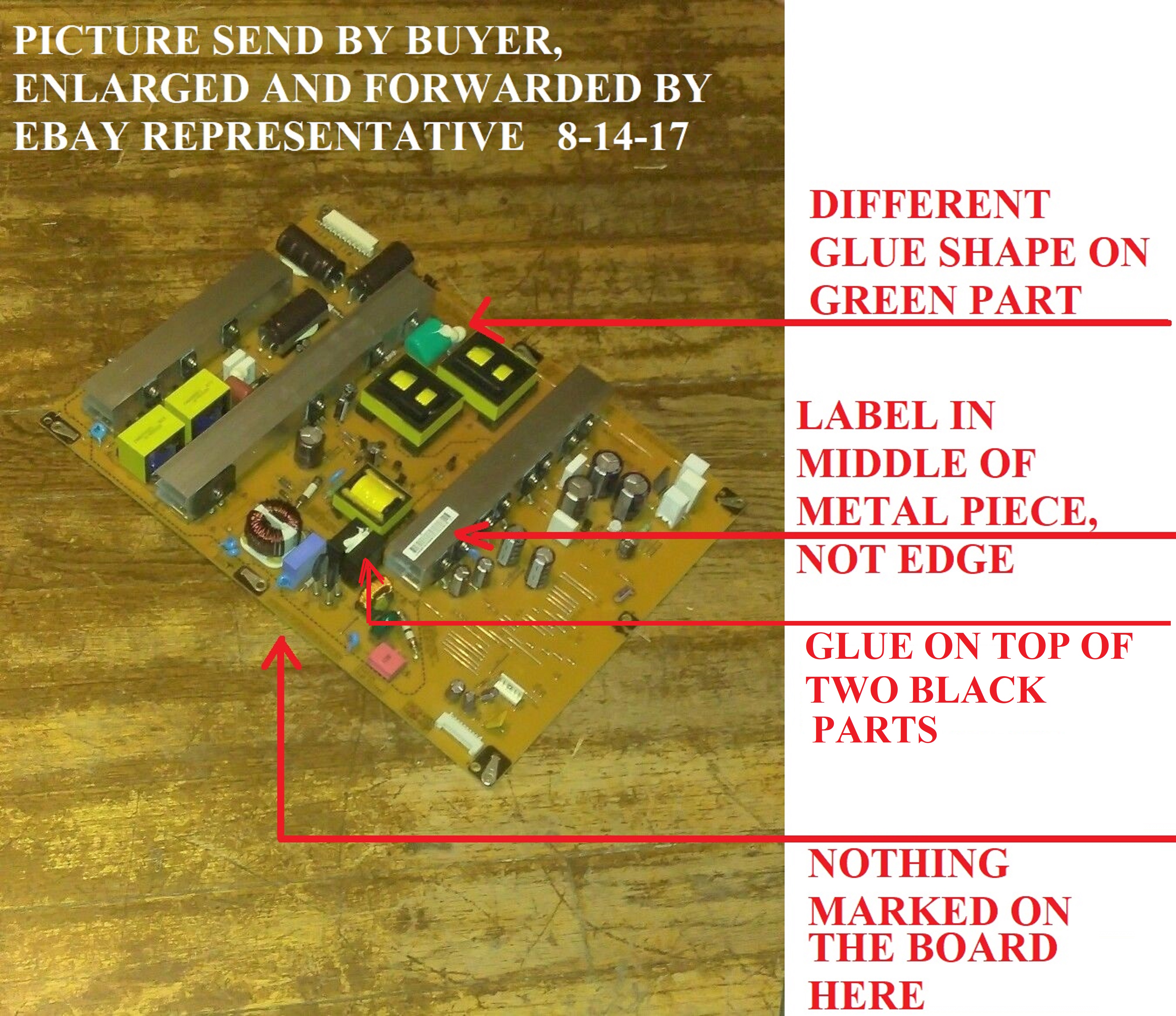 EBAY BUYER'S PICTURE